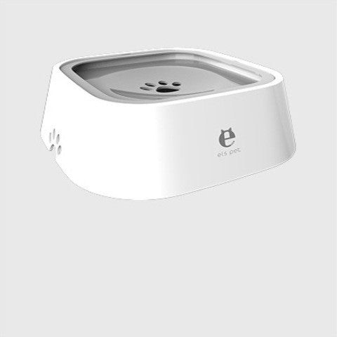 Gamelle flottante anti-débordement pour chien et chat, 1,5 L
