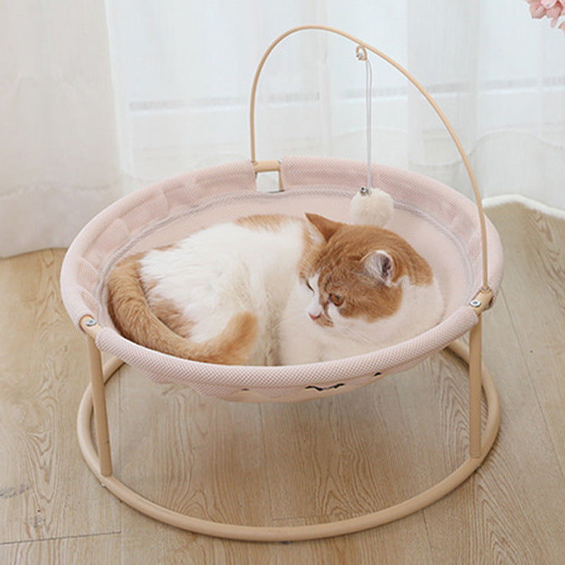 Nid Douillet Élevé pour Chat- Confort & Jeu