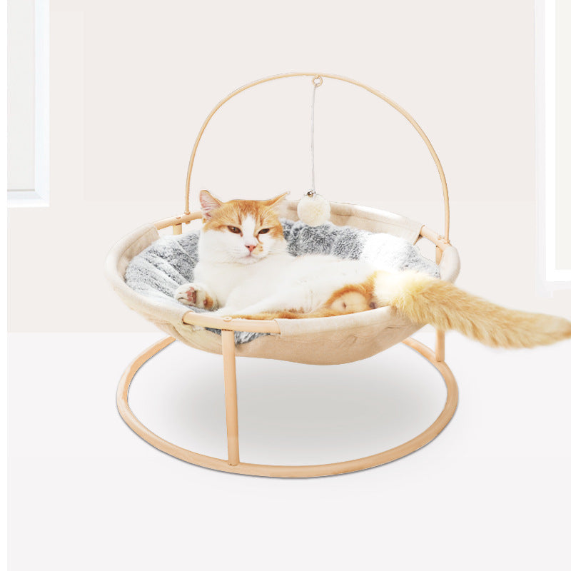 Nid Douillet Élevé pour Chat- Confort & Jeu